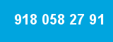 918 058 27 91
